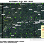 Deadhorse Mountain T9S R6E Township Map Preview 1