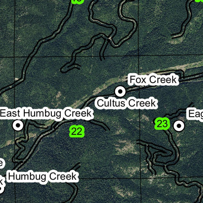 Deadhorse Mountain T9S R6E Township Map Preview 2