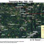 Lookout Mountain T8S R3E Township Map Preview 1