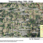 Mt. Angel T6S R1E Township Map Preview 1