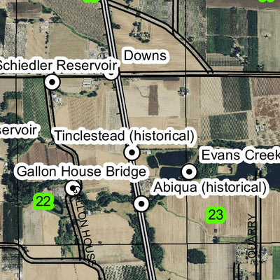 Mt. Angel T6S R1E Township Map Preview 2
