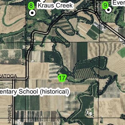 Mt. Angel T6S R1E Township Map Preview 3