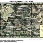 Turner T8S R2W Township Map Preview 1
