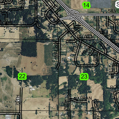Turner T8S R2W Township Map Preview 2
