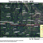 Whitewater Creek T10S R7E Township Map Preview 1