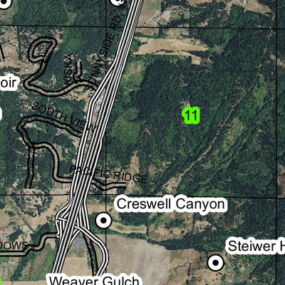 Looney Butte T9S R3W Township Map Preview 3