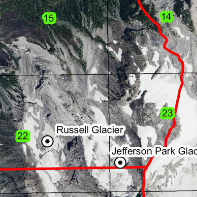 Mount Jefferson T10S R8E Township Map Preview 2