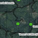 Cannibal Mountain T14S R10W Township Map Preview 2