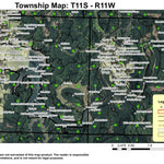 Newport T11S R11W Township Map Preview 1