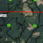 Lincon City T6S R10W & R11W Township Map Preview 3