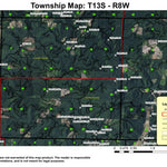 Easter Ridge T13S R8W Township Map Preview 1