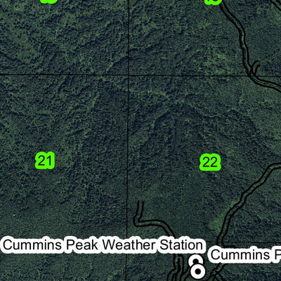 Fourmile Camp T15S R11W & R12WTownship Map Preview 2