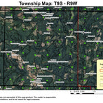 Logsden T9S R9W Township Map Preview 1