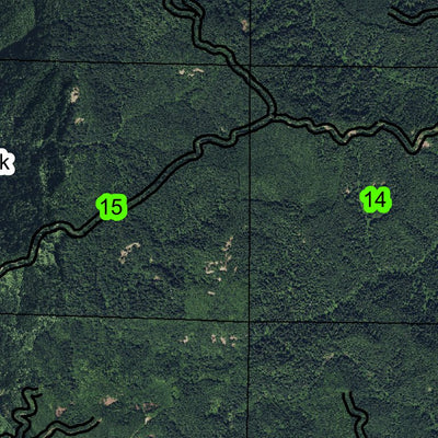 Siletz Bay T8S R10W & R11W Township Map Preview 3