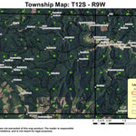 Salado T12S R9W Township Map Preview 1