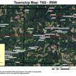 Little Salmon River T6S R9W Township Map Preview 1