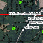 Little Salmon River T6S R9W Township Map Preview 2