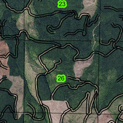 Little Salmon River T6S R9W Township Map Preview 3