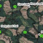 Palmer Mountain T12S R10W Township Map Preview 2