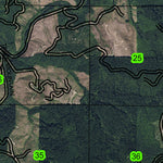 Palmer Mountain T12S R10W Township Map Preview 3