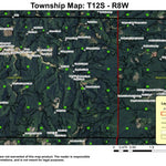 Rocky Point T12S R8W Township Map Preview 1