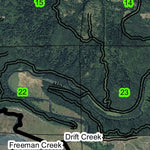Waldport T13S R11W & R12W Township Map Preview 2