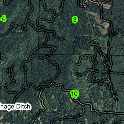 Waldport T13S R11W & R12W Township Map Preview 3