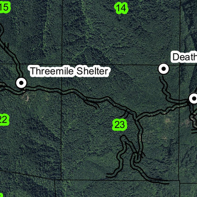 Tidewater T13S R10W Township Map Preview 2