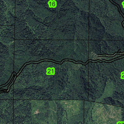 Tidewater T13S R10W Township Map Preview 3