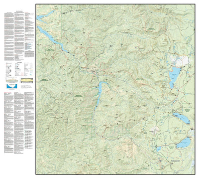 Oakridge, Oregon Trail Map Preview 1