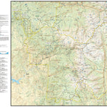 Sequoia - Kings Canyon National Parks, CA Trail Map Preview 1