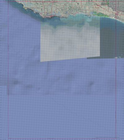 Getlost Map 7021 NORTHUMBERLAND Topographical Map V14 1:75,000 Preview 1