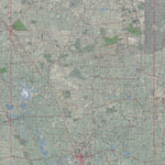 Getlost Map 7024 NARACOORTE Topographical Map V14 1:75,000 Preview 1