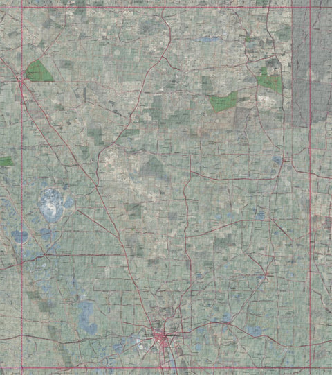 Getlost Map 7024 NARACOORTE Topographical Map V14 1:75,000 Preview 1