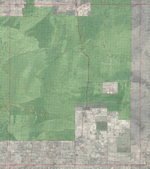 Getlost Map 7026 MCCALLUM Topographical Map V14 1:75,000 Preview 1