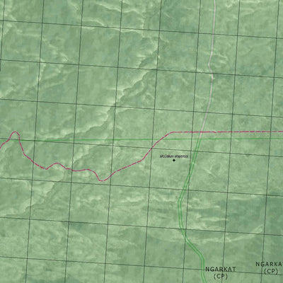 Getlost Map 7026 MCCALLUM Topographical Map V14 1:75,000 Preview 2