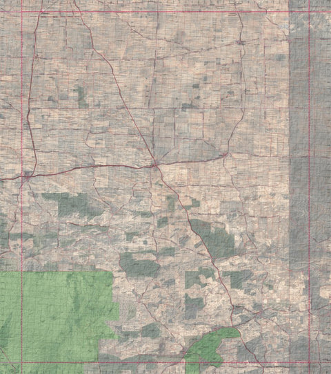 Getlost Map 7028 PARUNA Topographical Map V14 1:75,000 Preview 1