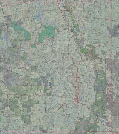 Getlost Map 7023 PENOLA Topographical Map V14 1:75,000 Preview 1