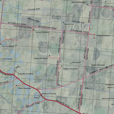 Getlost Map 7023 PENOLA Topographical Map V14 1:75,000 Preview 2
