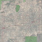 Getlost Map 7027 PINNAROO Topographical Map V14 1:75,000 Preview 1