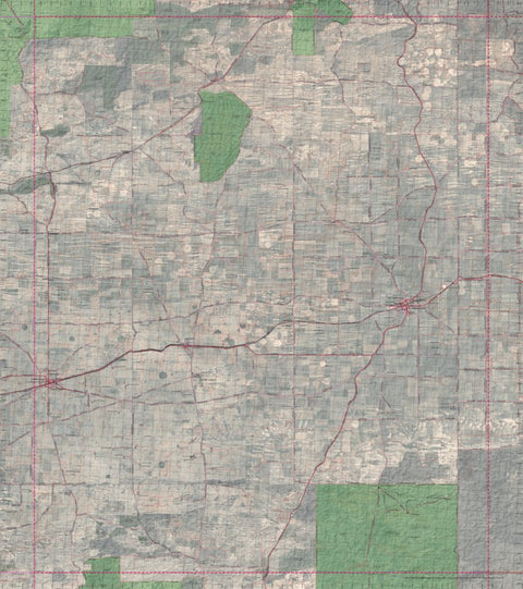 Getlost Map 7027 PINNAROO Topographical Map V14 1:75,000 Preview 1