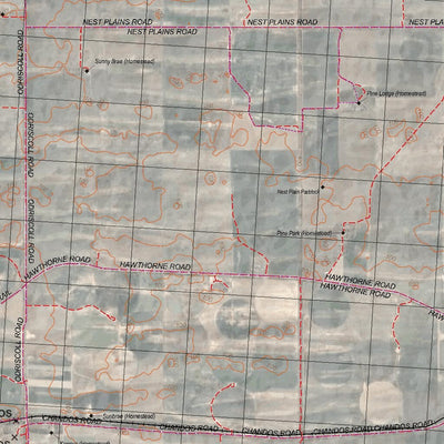 Getlost Map 7027 PINNAROO Topographical Map V14 1:75,000 Preview 3