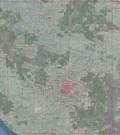 Getlost Map 7022 GAMBIER Topographical Map V14 1:75,000 Preview 1