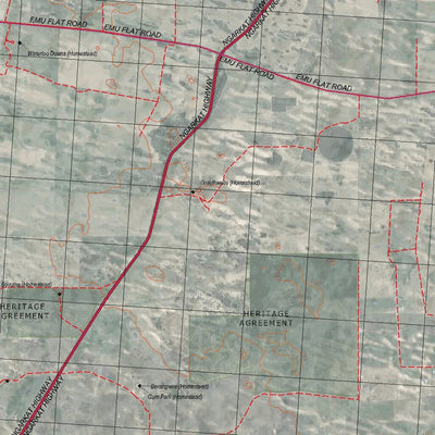 Getlost Map 7025 CANNAWIGARA Topographical Map V14 1:75,000 Preview 3