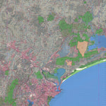 Getlost Map 9232 NEWCASTLE Topographic Map V14 1:75,000 Preview 1