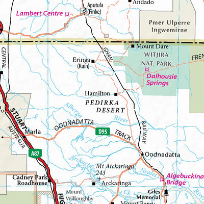 Australia Wall Map 3rd Edition Preview 2