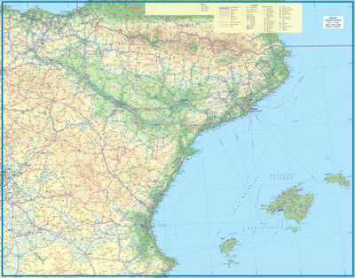 Spain North East 1:700,000 (ITMB) Preview 1