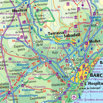Spain North East 1:700,000 (ITMB) Preview 3