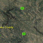 Higgins Reservoir T13S R38E Township Map Preview 3
