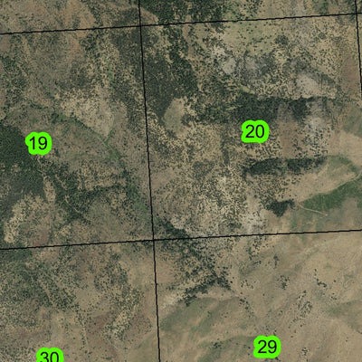 Cottonwood Creek T15S R38E Township Map Preview 3